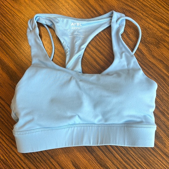AYBL core sports bra placid blue size small like new - Picture 3 of 4